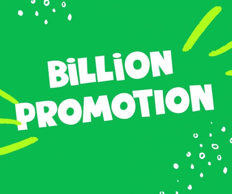Billion Merdeka Promotion (14 August – 6 September 2020)
