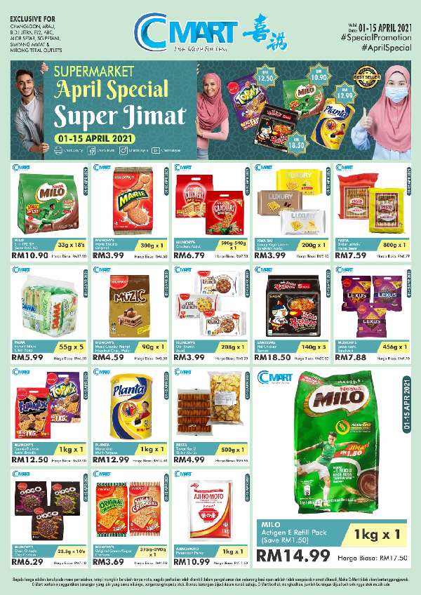 Cmart Super Jimat April Promotion (1 April – 15 April 2021)