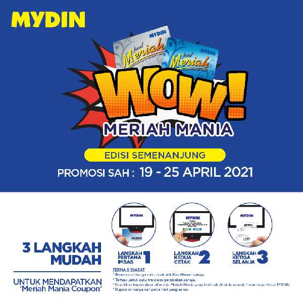 MyDin Wow Meriah Mania Promotion (19 April 2021 – 25 April 2021)