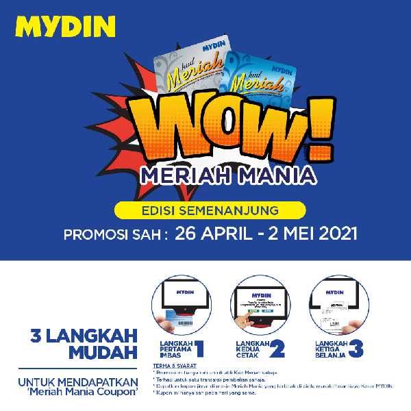 MyDin Wow Meriah Mania Promotion (26 April 2021 – 2 May 2021)