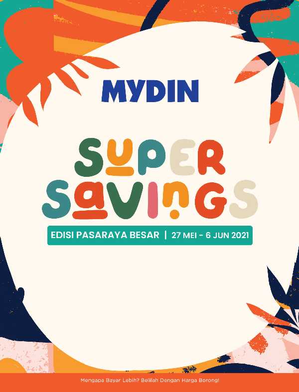 MyDin Super Saving Promotion (27 May 2021 – 6 June 2021)