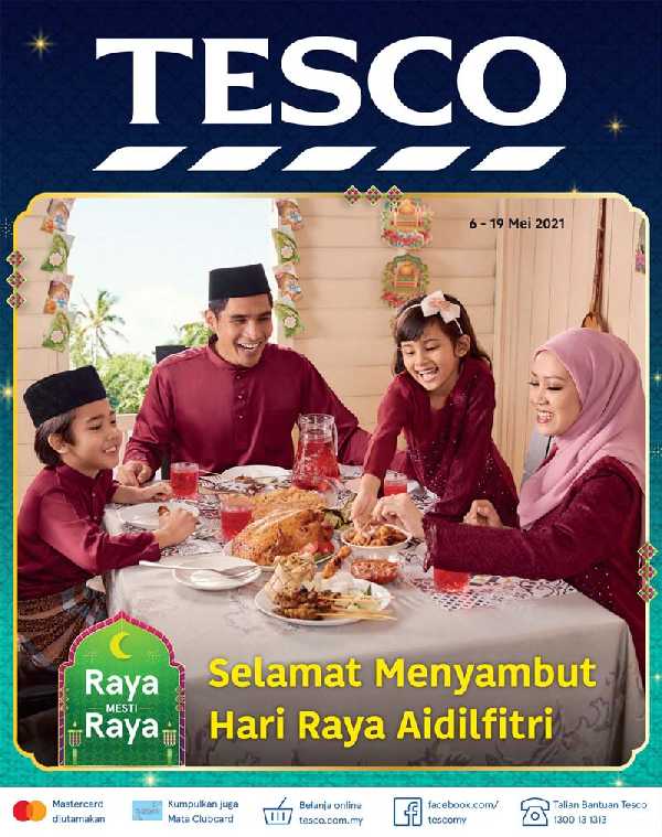 Tesco Hari Raya Catalogue (6 May 2021 – 19 May 2021)