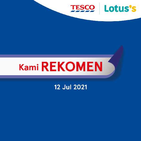 Tesco Kami Rekomen Promotion (12 July 2021)