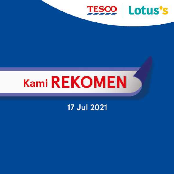 Tesco Kami Rekomen Promotion (17 July 2021)