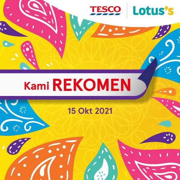 Tesco Kami Rekomen Promotion (15 October 2021)