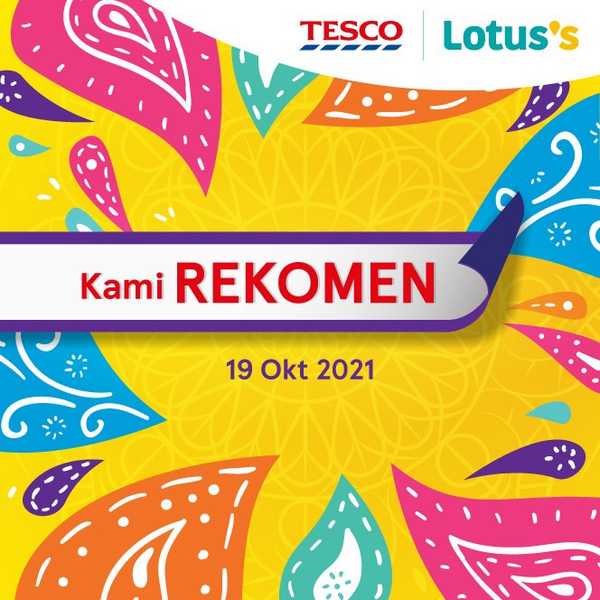 Tesco Kami Rekomen Promotion (19 October 2021)