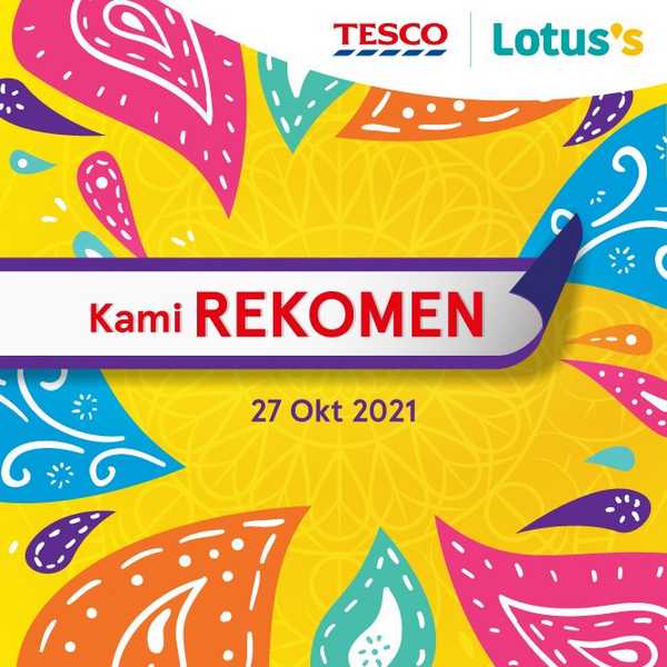 Tesco Kami Rekomen Promotion (27 October 2021)