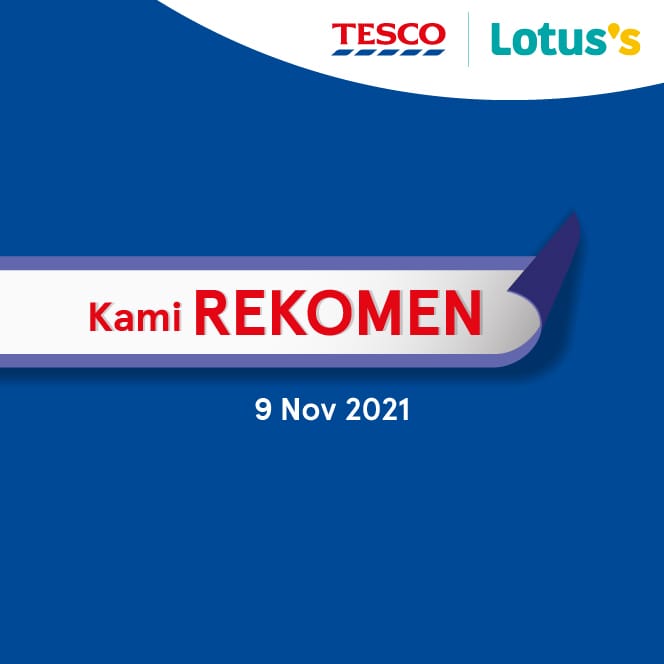 Tesco Kami Rekomen Promotion (09 November 2021)