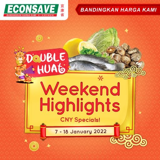Econsave Weekend Promotion (07/01/2022-18/01/2022 )