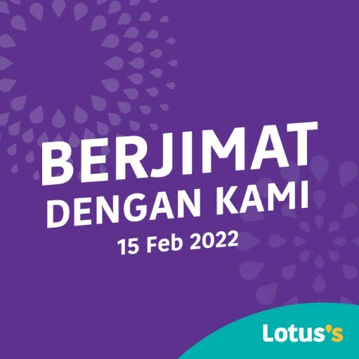Tesco Berjimat Dengan Kami Promotion (15 February 2022)