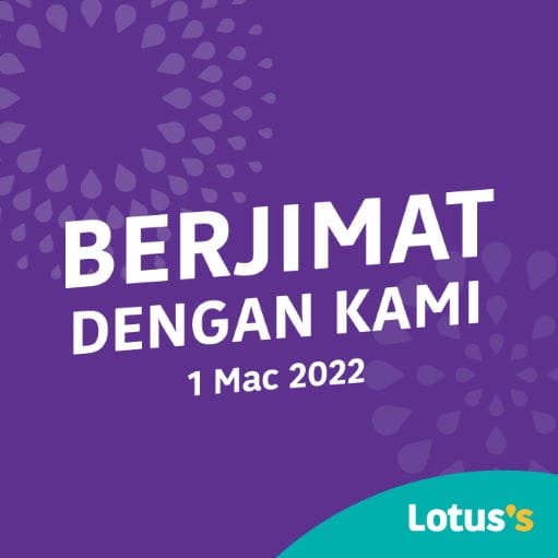 Tesco Berjimat Dengan Kami Promotion (01 March 2022)
