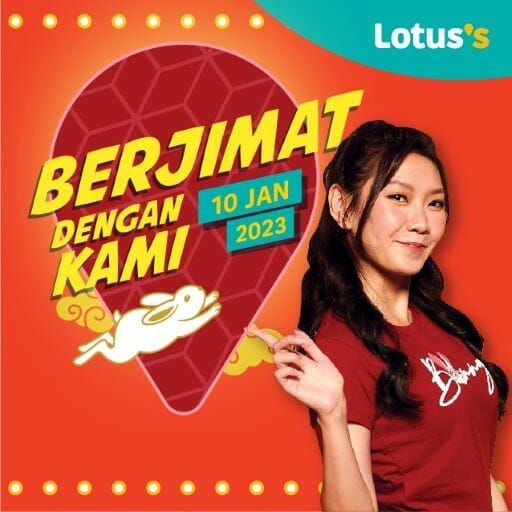 Lotus’s /Tesco Berjimat Dengan Kami Promotion (10 January 2023)