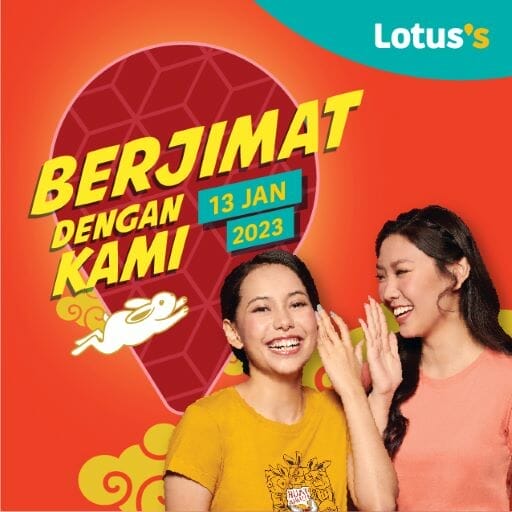 Lotus’s /Tesco Berjimat Dengan Kami Promotion (13 January 2023)