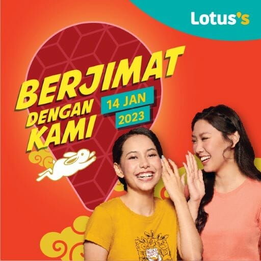 Lotus’s /Tesco Berjimat Dengan Kami Promotion (14 January 2023)
