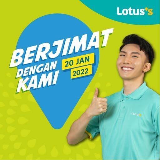 Lotus’s /Tesco Berjimat Dengan Kami Promotion (20 January 2023)