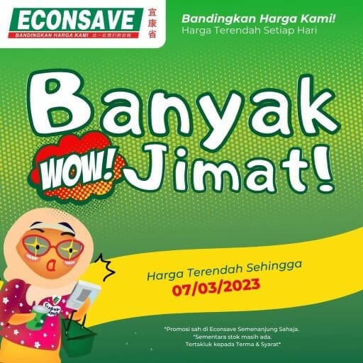 Econsave Banyak Jimat Promotion (Now – 7 March 2023)