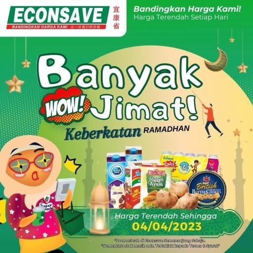 Econsave Banyak Jimat Ramadhan Promotion (Now- 4 April 2023)