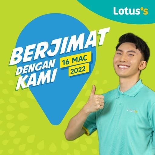 Lotus’s /Tesco Berjimat Dengan Kami Promotion (16 March 2023)