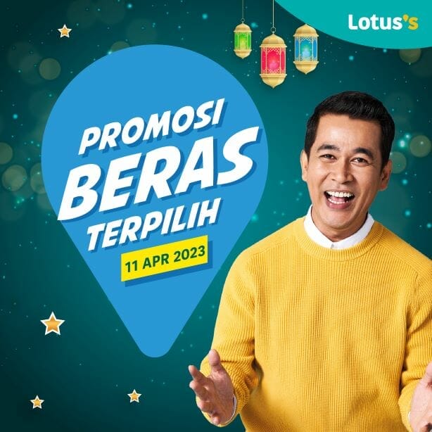 Lotus’s /Tesco Beras Terpilih Promotion (11 April 2023)