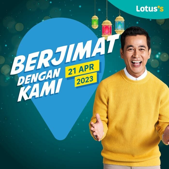 Lotus’s /Tesco Berjimat Dengan Kami Promotion (21 April 2023)