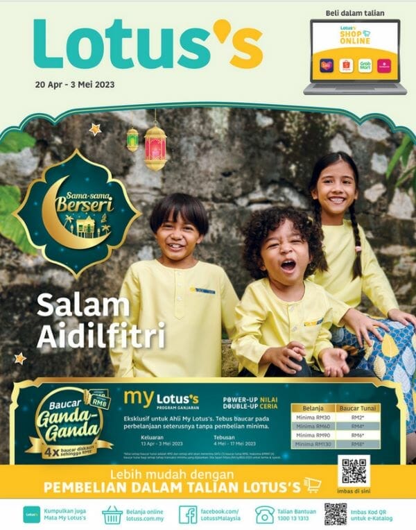 Lotus’s /Tesco Weekly Catalogue (20 April 2023 – 3 May 2023)