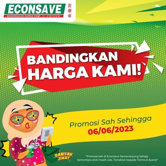 Econsave Bandingkan Harga Kami Promotion (6 June 2023)