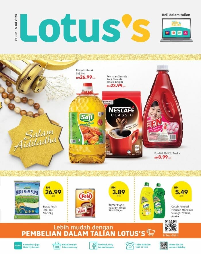 Lotus’s /Tesco Weekly Catalogue (22 June 2023 – 5 July 2023)