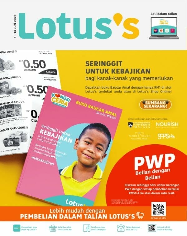Lotus’s /Tesco Weekly Catalogue (1 June 2023 – 14 June 2023)