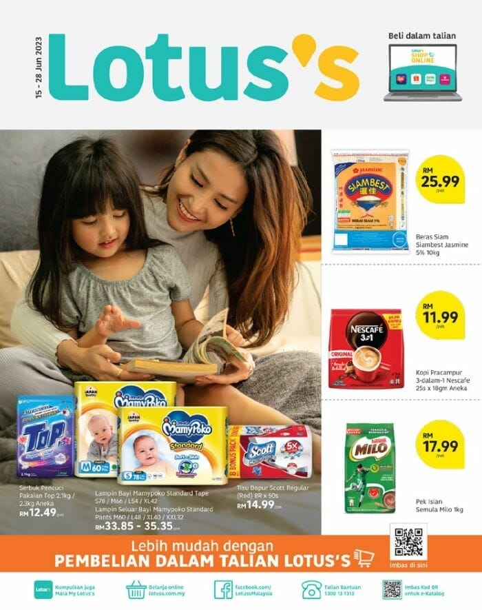Lotus’s /Tesco Weekly Catalogue (15 June 2023 – 28 June 2023)
