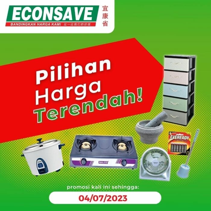 Econsave Promotion (Now – 4 July 2023)