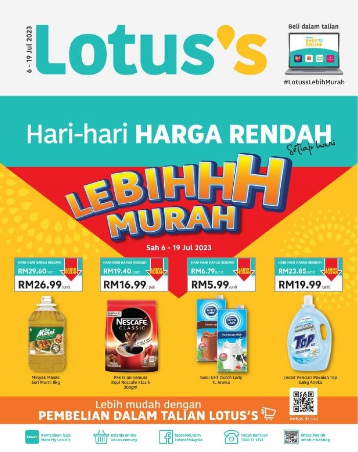 Lotus’s /Tesco Weekly Catalogue (6 July 2023 – 19 July 2023)