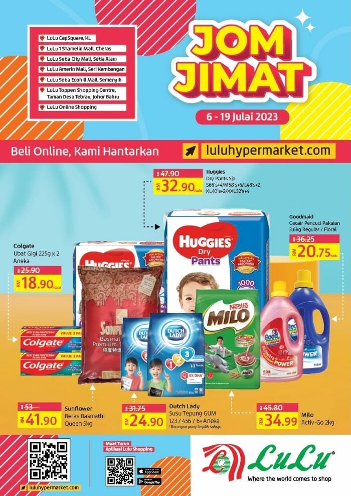 LuLu Hypermarket Jom Jimat Promotion (6 July – 19 July 2023)