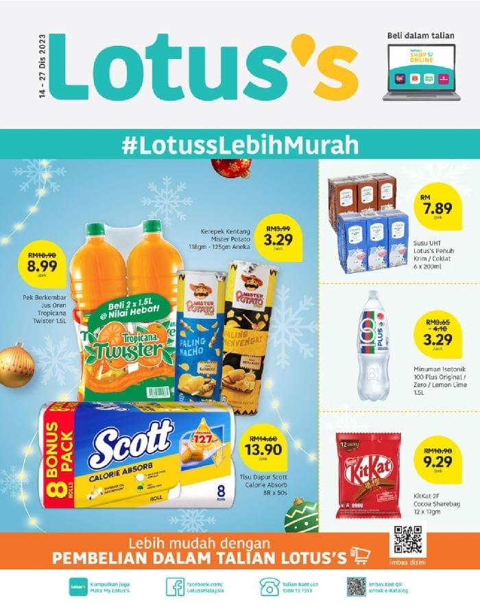 Lotus’s Weekly Catalogue (14 December 2023 – 27 December 2023)