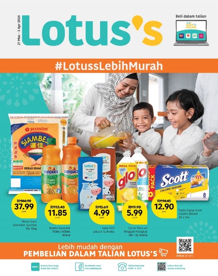 Lotus’s Weekly Catalogue (21 March 2024 – 3 April 2024)
